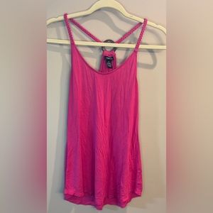 Hot pink tank top